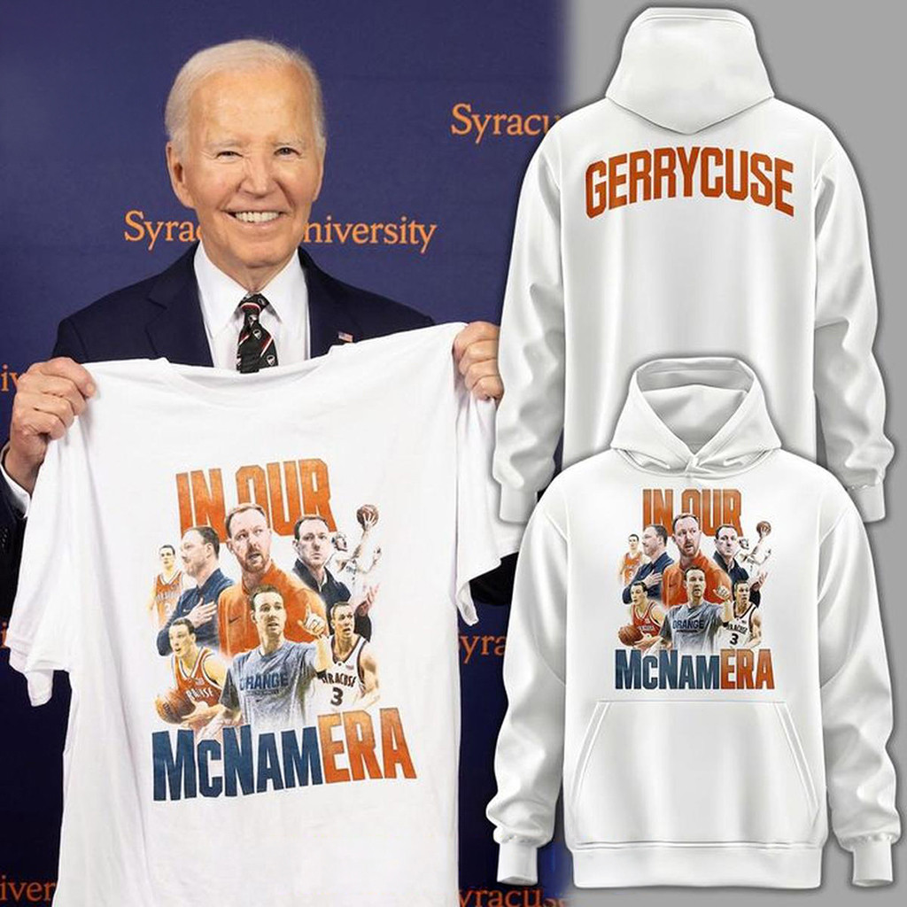 Syracuse Orange In Our Gerry McNamara 2026 Era T-Shirt Gift For Basketball Lover