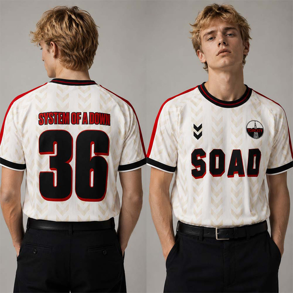 System Of A Down EU And UK 2026 Tour Pop Up Shop Jersey Shirt SOAD Merch Gift For Band Fans