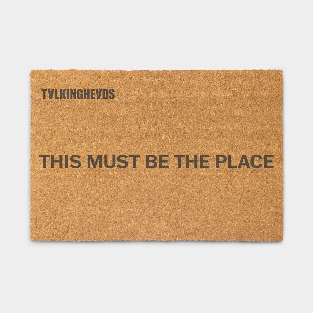 Talking Heads Merch 2026 This Must Be The Place Doormat Home Decor Gift For Rock Band Fans