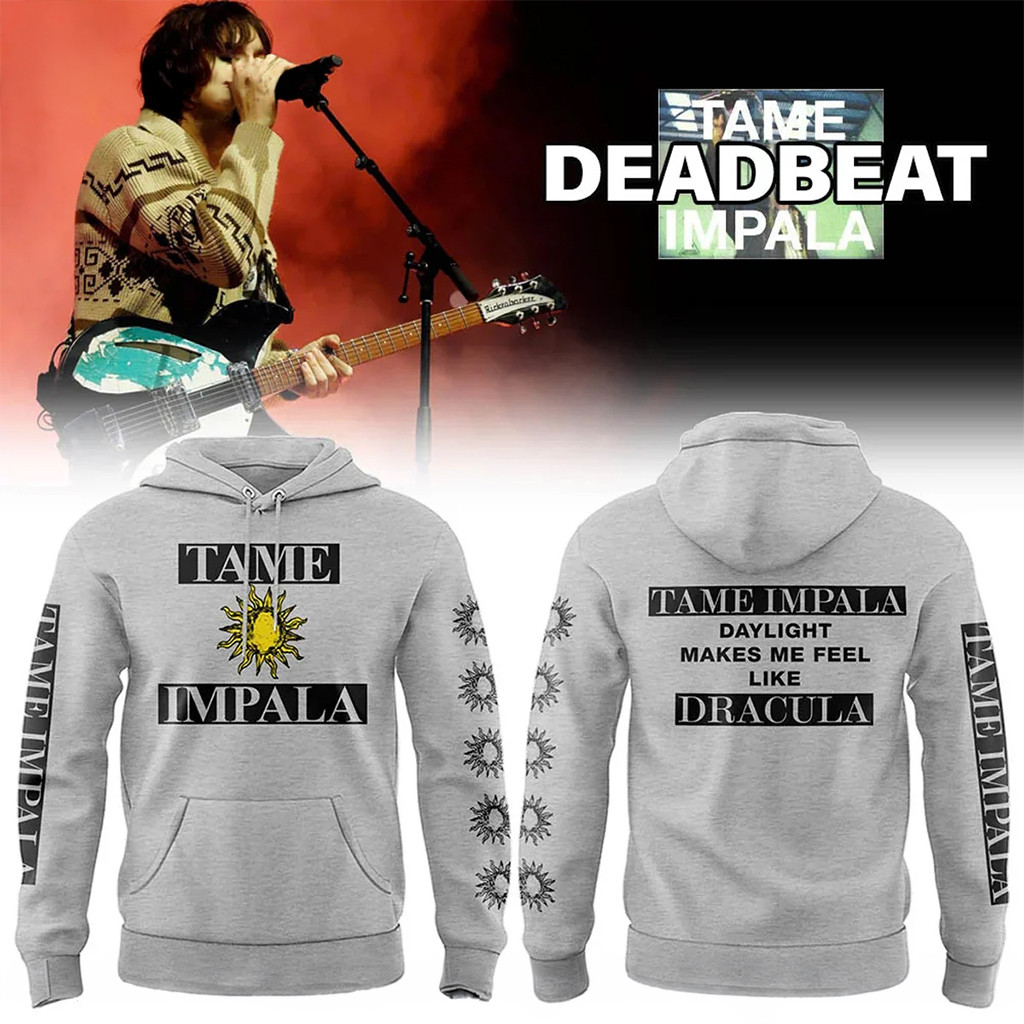 Tame Impala Deadbeat Tour 2026 Hoodie Tame Impala Merch Best Gifts For Music Lovers