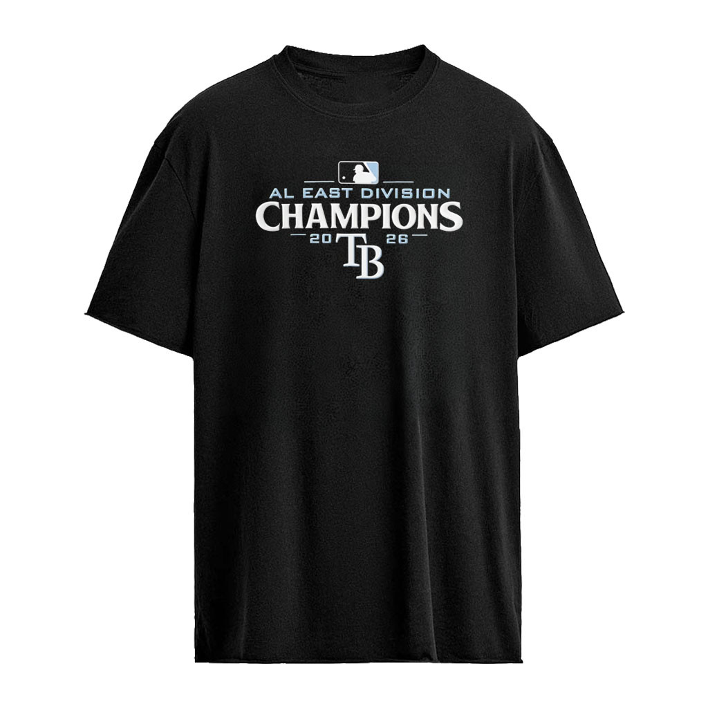 Tampa Bay Rays AL East Division Champions 2026 shirt