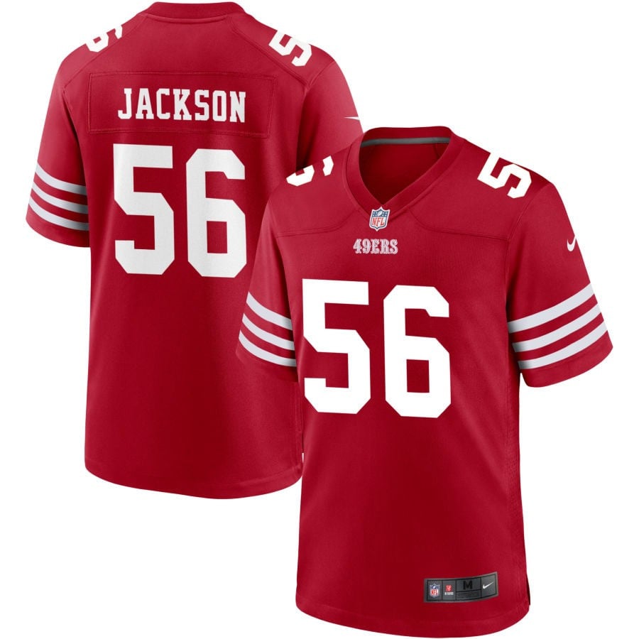 Tarron Jackson San Francisco 49ers 2025 Jersey - Scarlet