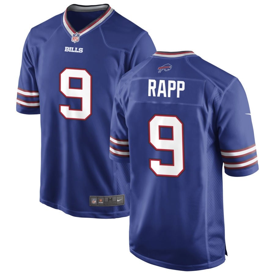 Taylor Rapp Buffalo Bills 2025 Game Jersey - Royal