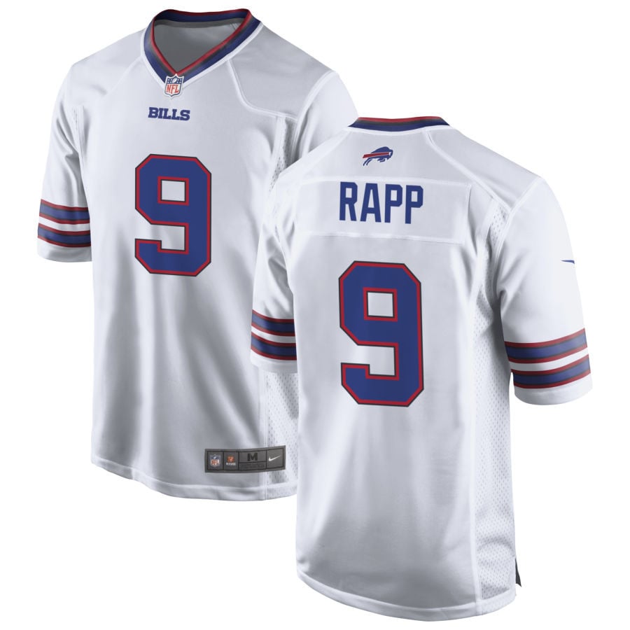Taylor Rapp Buffalo Bills 2025 Game Jersey - White