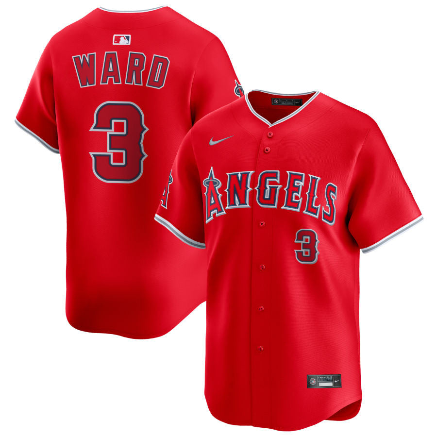 Taylor Ward Los Angeles Angels 2025 Alternate Limited Jersey - Red