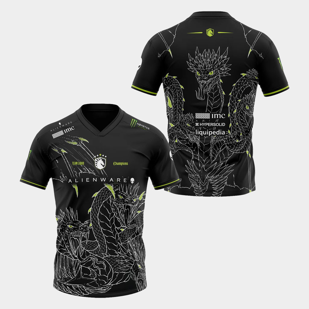 Team Liquid Merch 2026 RWF VA Winners Jersey Team Liquid Champions Clothing Gift For Fans