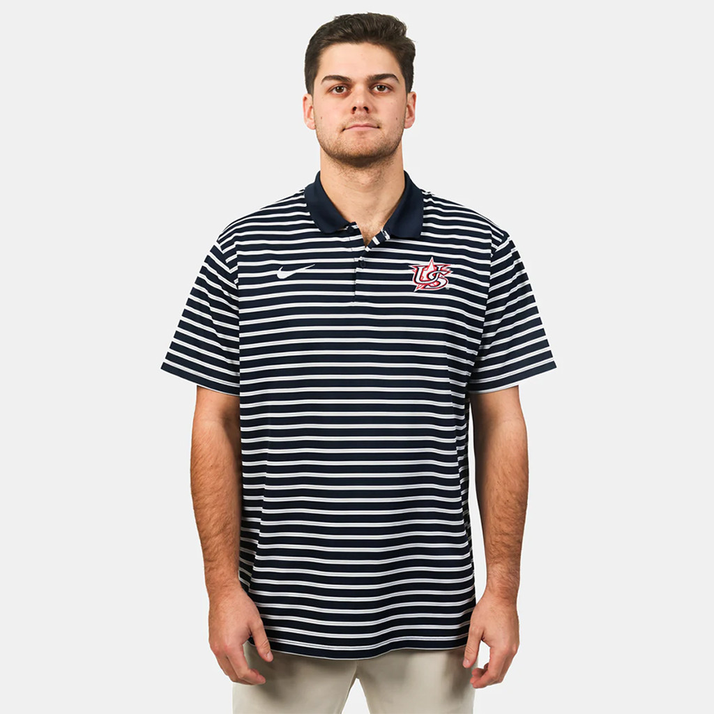 Team USA 2026 World Baseball Classic Polo Shirt Striped USA Baseball Merch Game Day Gifts