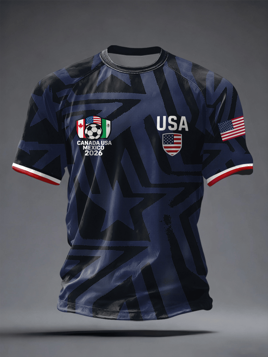 Team USA Soccer 2026 FIFA World Cup Shirt Game Day Merch FIFA Gifts For USA Supporter Men's