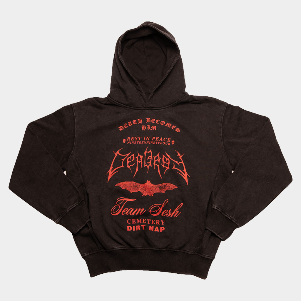 TeamSESH Merch 2026 Death Becomes Him Hoodie Music Lover Gift Ideas For Him