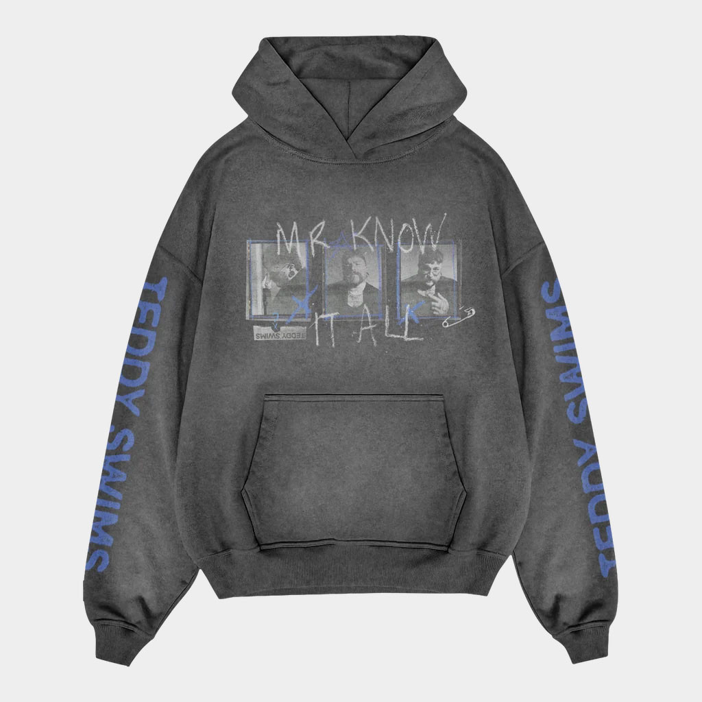 Teddy Swims Merch 2026 Mr Know It All Hoodie Great Gifts For Music Lovers