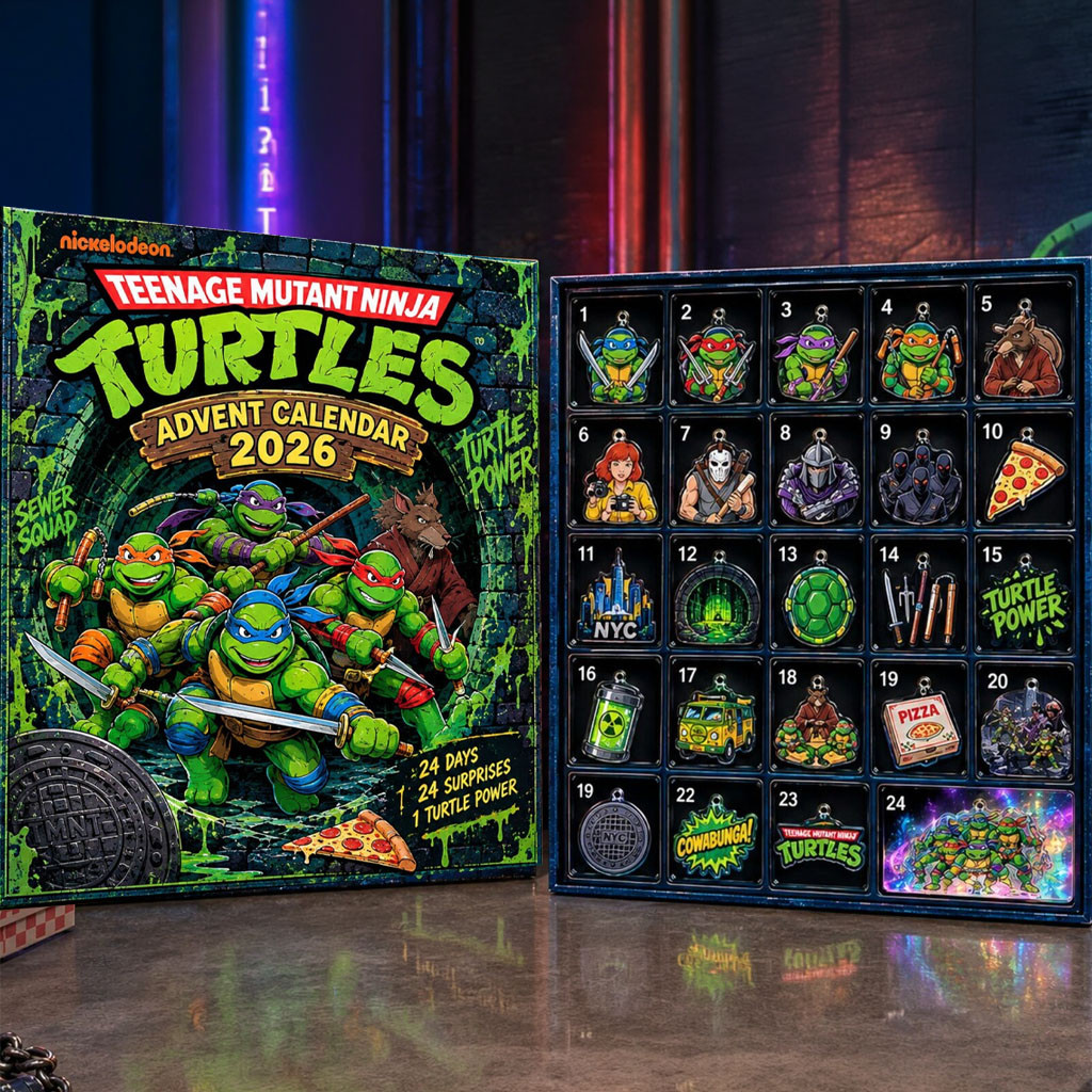 Teenage Mutant Ninja Turtles Advent Calendar 2026 Christmas Ornaments Box TMNT Merch Xmas Gifts
