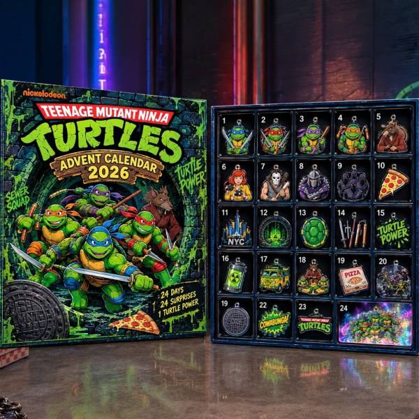 Teenage Mutant Ninja Turtles Advent Calendar 2026 Christmas Ornaments Box TMNT Merch Xmas Gifts - Image 2
