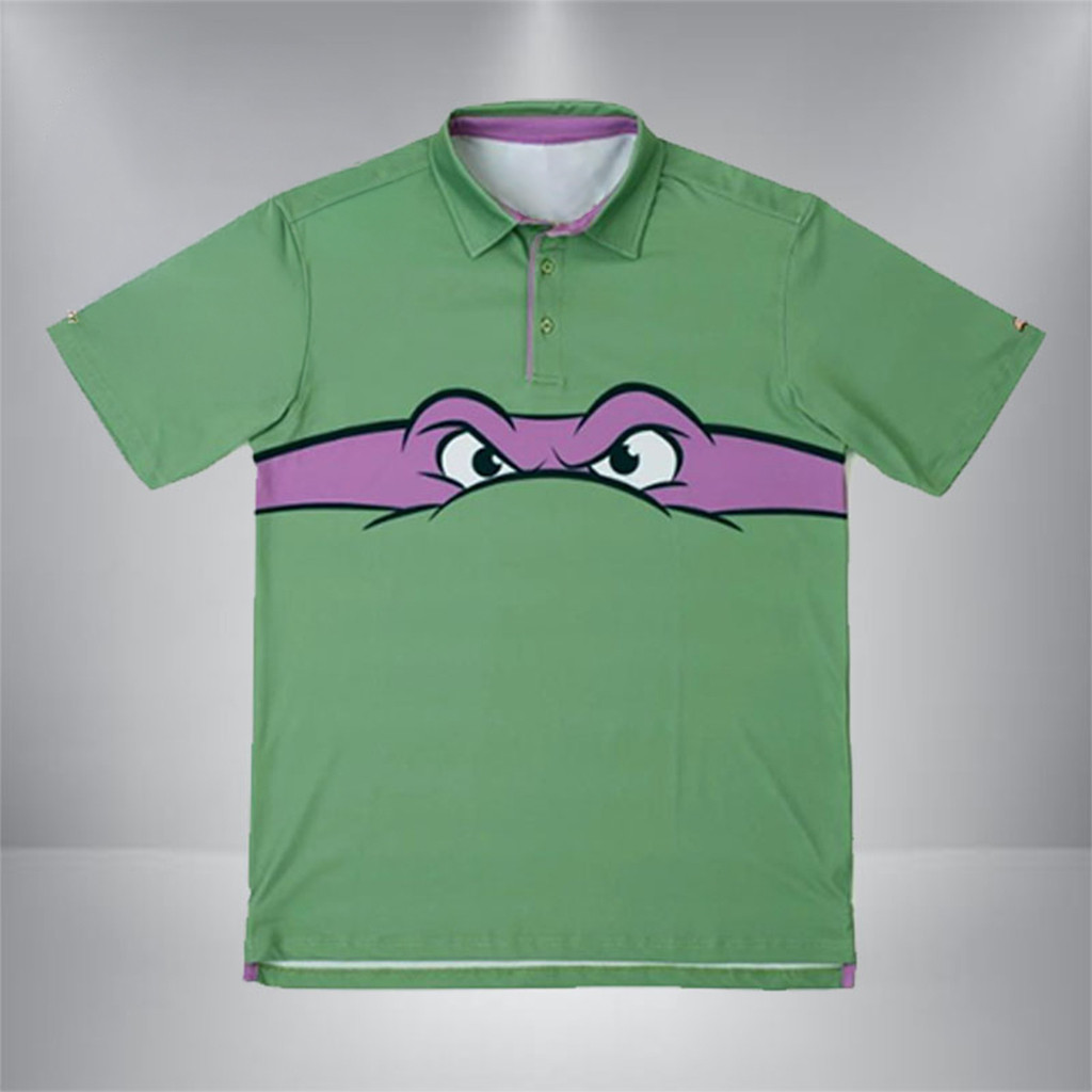 Teenage Mutant Ninja Turtles Donatello RSVLTS Polo Shirt Teenage Mutant Ninja Turtles Merch