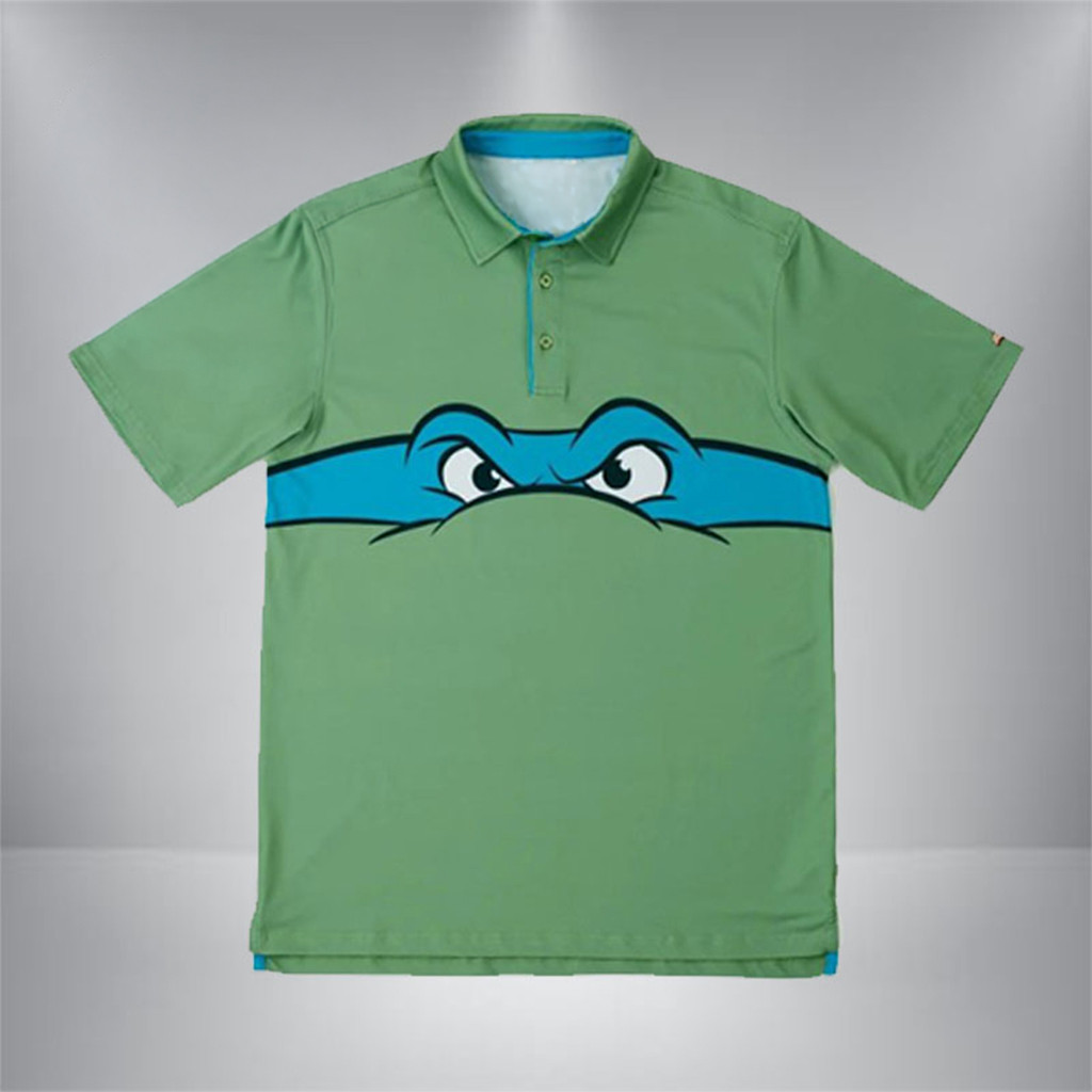 Teenage Mutant Ninja Turtles Leonardo RSVLTS Polo Shirt Teenage Mutant Ninja Turtles Merch