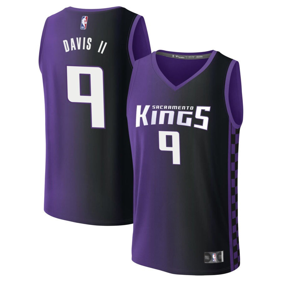 Terence Davis II Sacramento Kings 2025 Statement Edition Fast Break Jersey - Purple