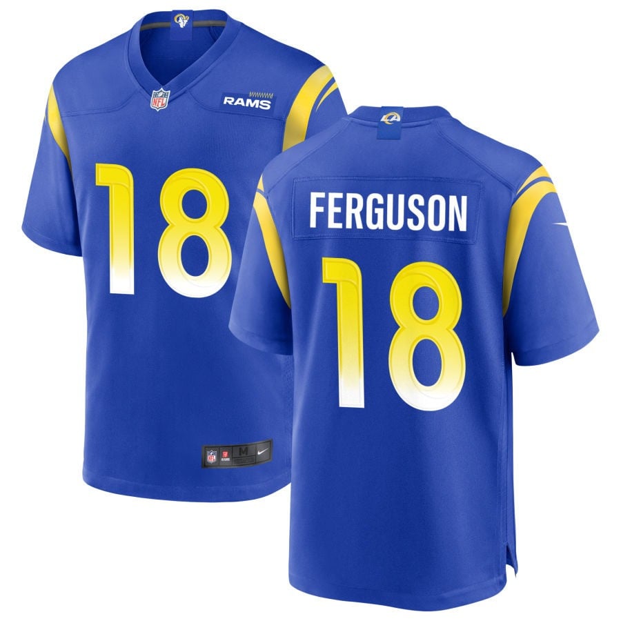 Terrance Ferguson Los Angeles Rams 2025 Game Jersey - Royal