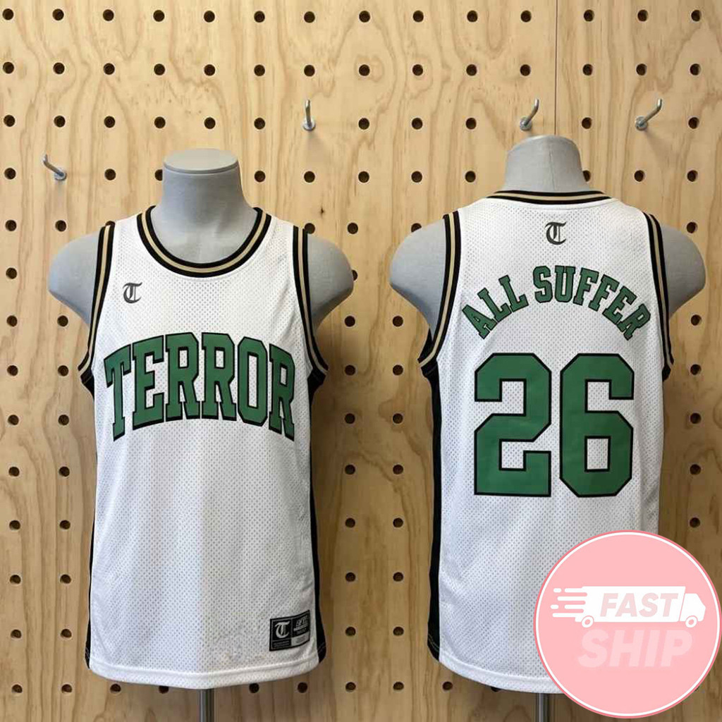 Terror And End It Terror North American Tour 2026 Still Suffer Tour Jersey Fan Merch Gifts
