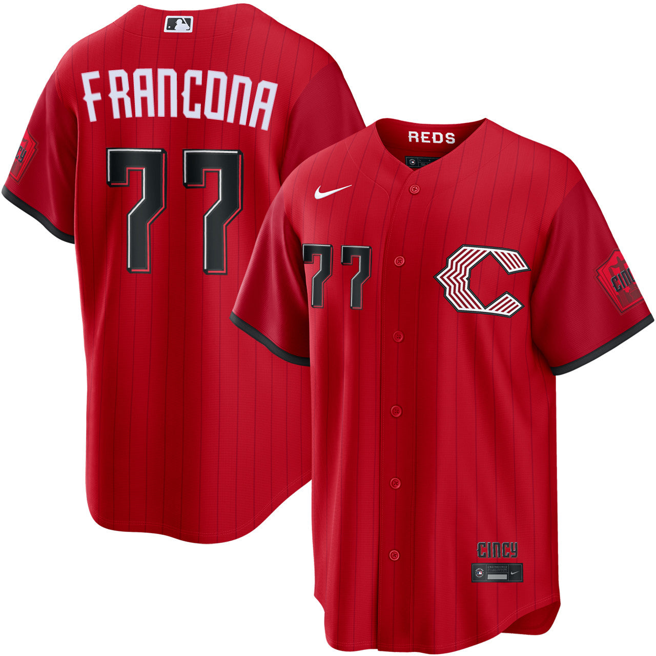 Terry Francona Cincinnati Reds 2026 City Connect Limited Jersey - Red