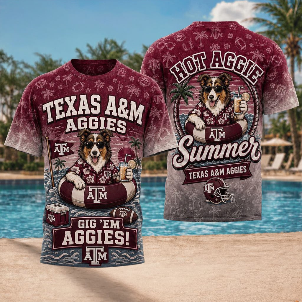 Texas A&M Aggies 2026 Hot Summer Mascot T-Shirt Unique Gifts For Football Lovers