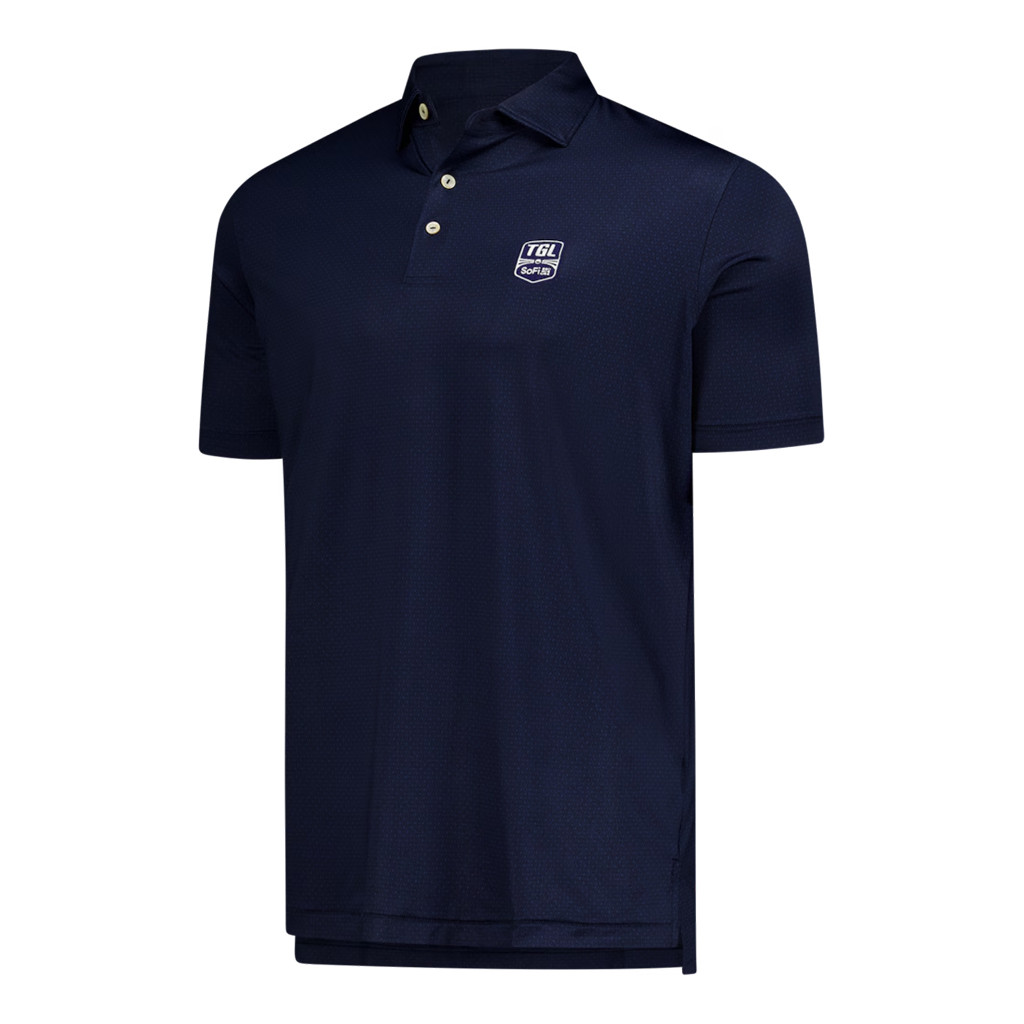TGL Merch 2026 Peter Millar TGL Tesseract Performance Polo Shirt Gifts For Golf Lovers