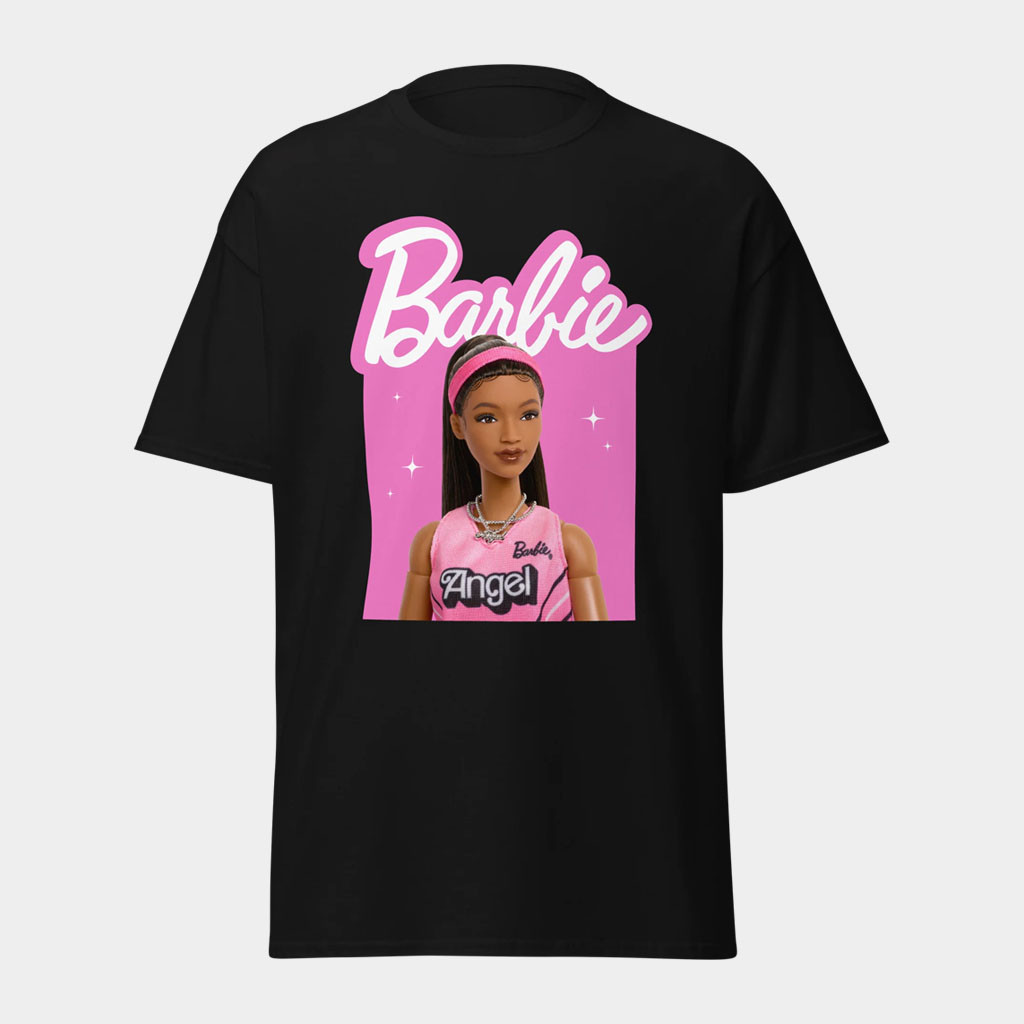 The Angel Reese Merch Angel X Barbie 2026 Barbie Doll T-Shirt Present For Sisters
