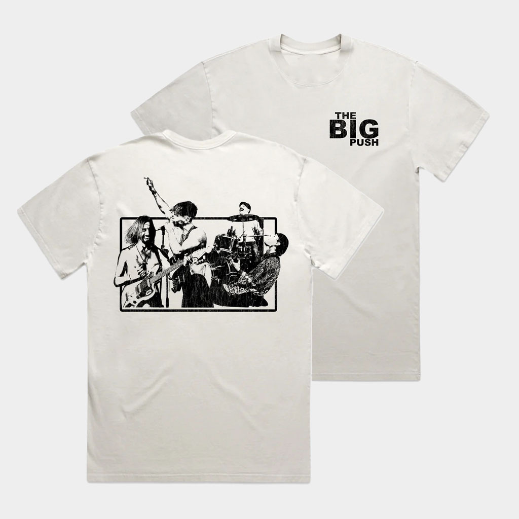 The Big Push Merch Busking T-Shirt Gifts For Pop Band Fans