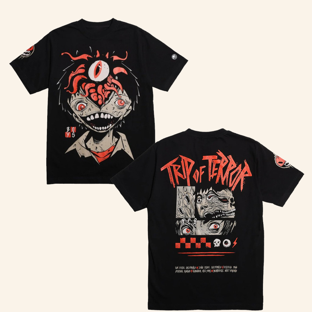 The Boys Merch Trip Of Terror Splitting Headache T-Shirt Gifts For Brother