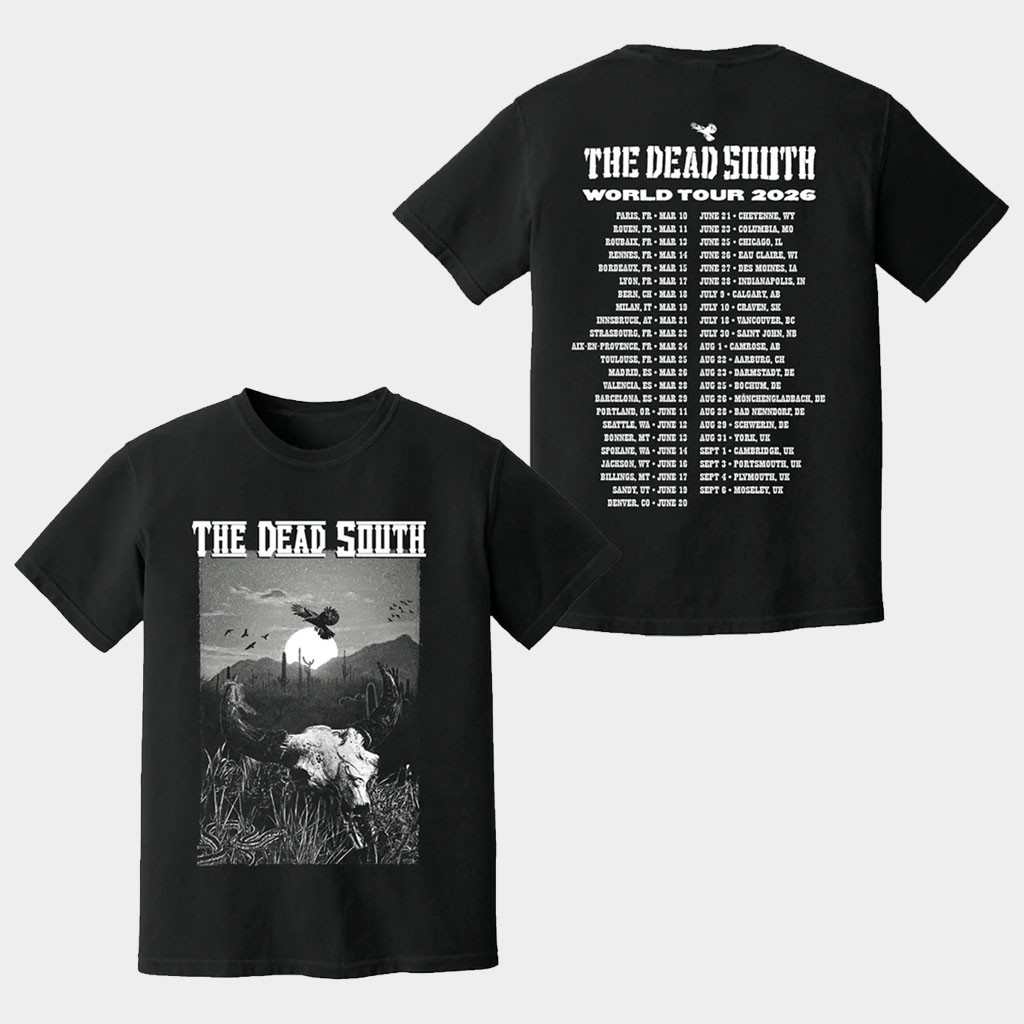 The Dead South Merch 2026 World Tour T-Shirt Best Gifts For Music Lovers