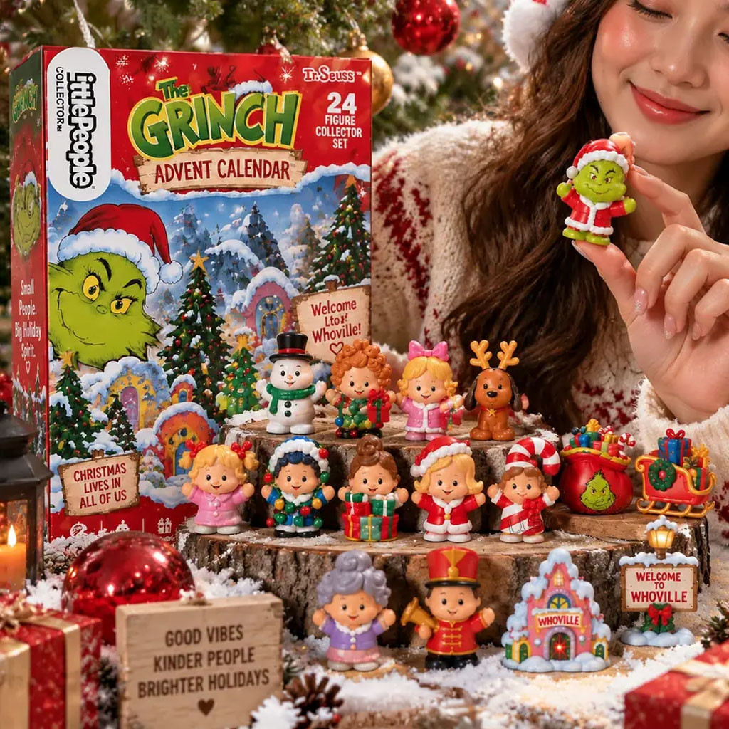 The Grinch Advent Calendar 2026 Christmas Ornament The Grinch Merch Best Gift For Xmas