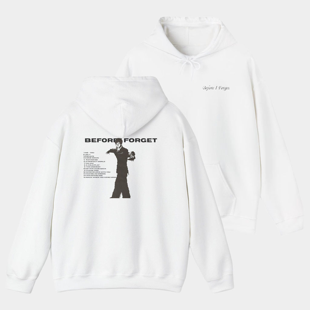 The Kid Laroi Merch 2026 Before I Forget Hoodie Music Related Gifts For Guys
