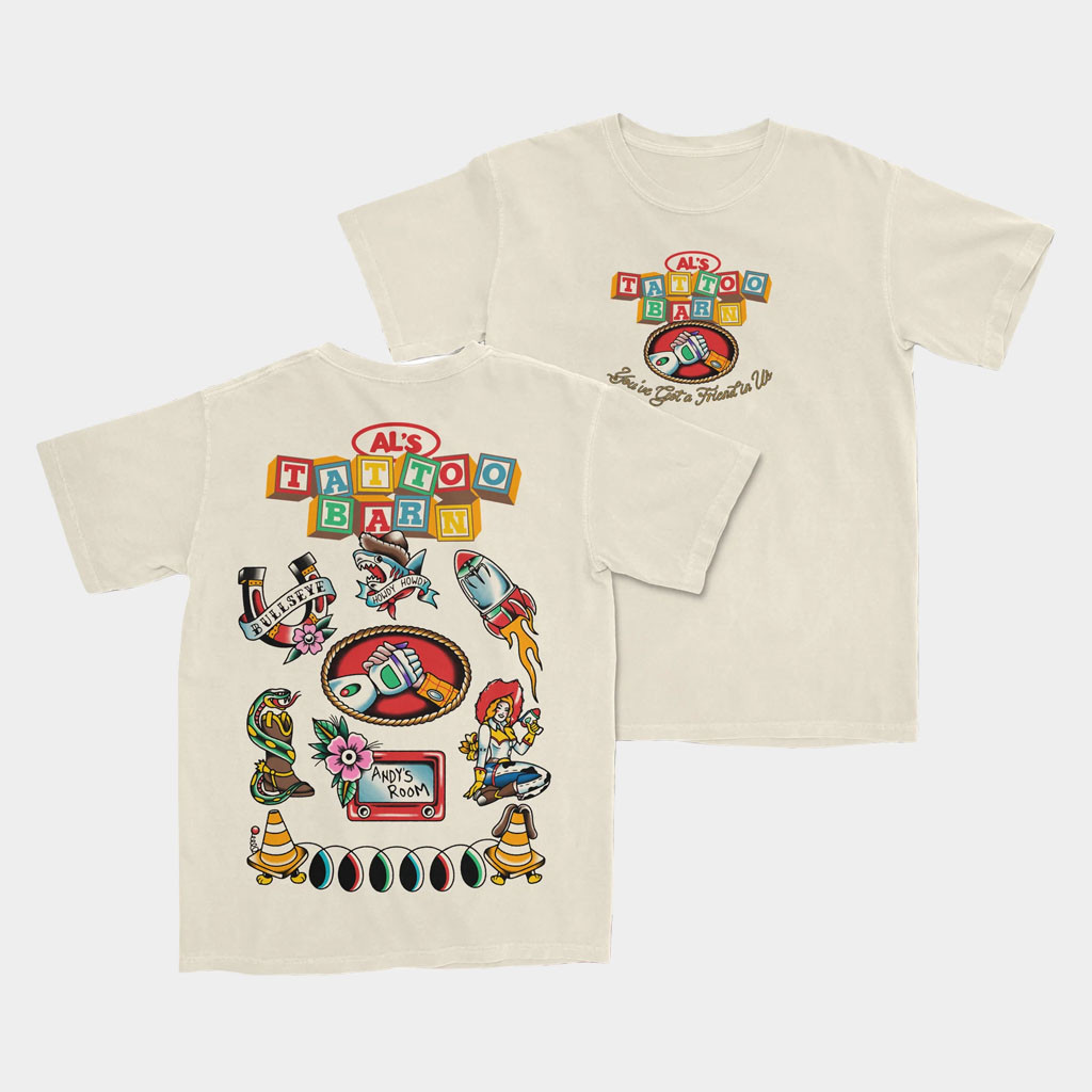 The Lost Bros Merch 2026 Al's Tattoo Barn T-Shirt Good Father's Day Presents
