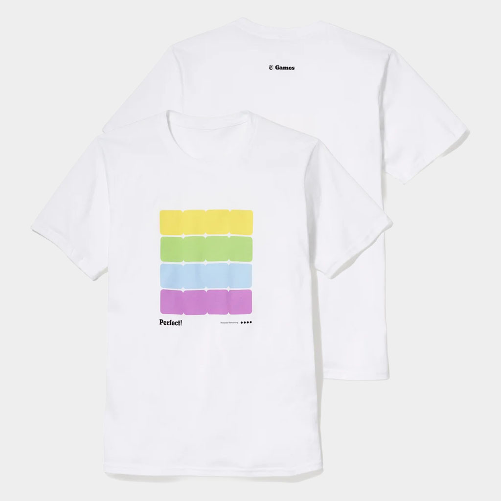 The New York Times Merch The Daily 2026 Connections Perfect T-Shirt White Gift For Friends