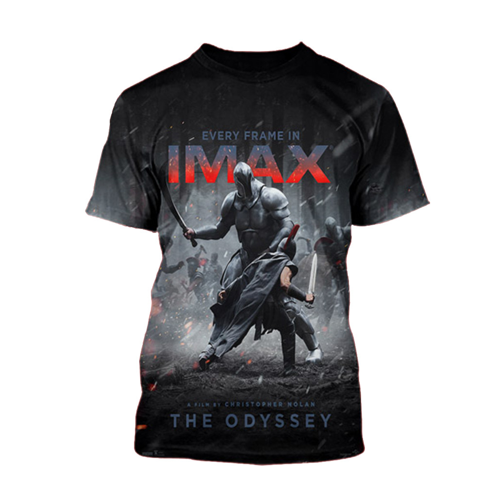 The Odyssey Merch IMAX Poster For Christopher Nolan Movie In Theaters On July 17 2026 Shirt