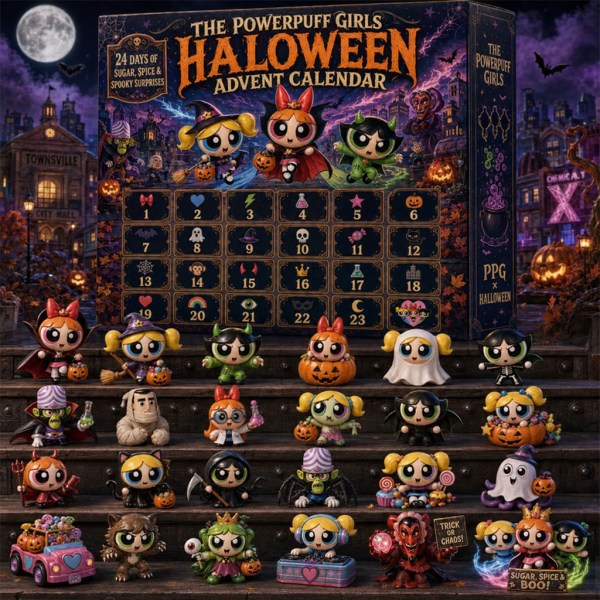 The Powerpuff Girls X Halloween 2026 Advent Calendar Trick Or Treat Merch Halloween Gift Ideas - Image 2