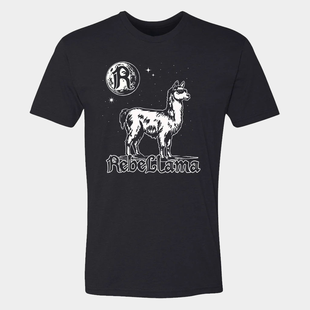 The Rebelution Merch 2026 Rebellama T-Shirt Black Presents For Rock Music Lovers