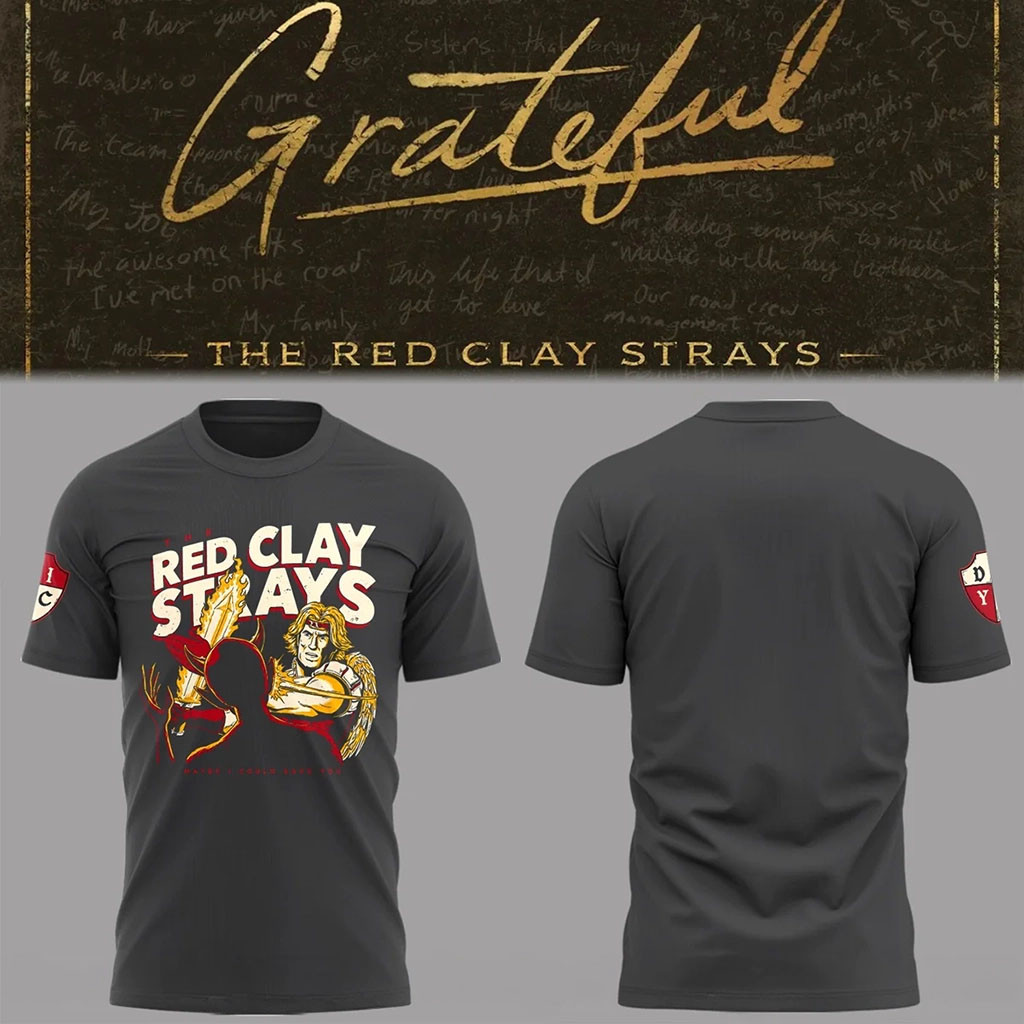 The Red Clay Strays Merch 2026 The Grateful Tour Shirt Southern Rock Music Fan Gift