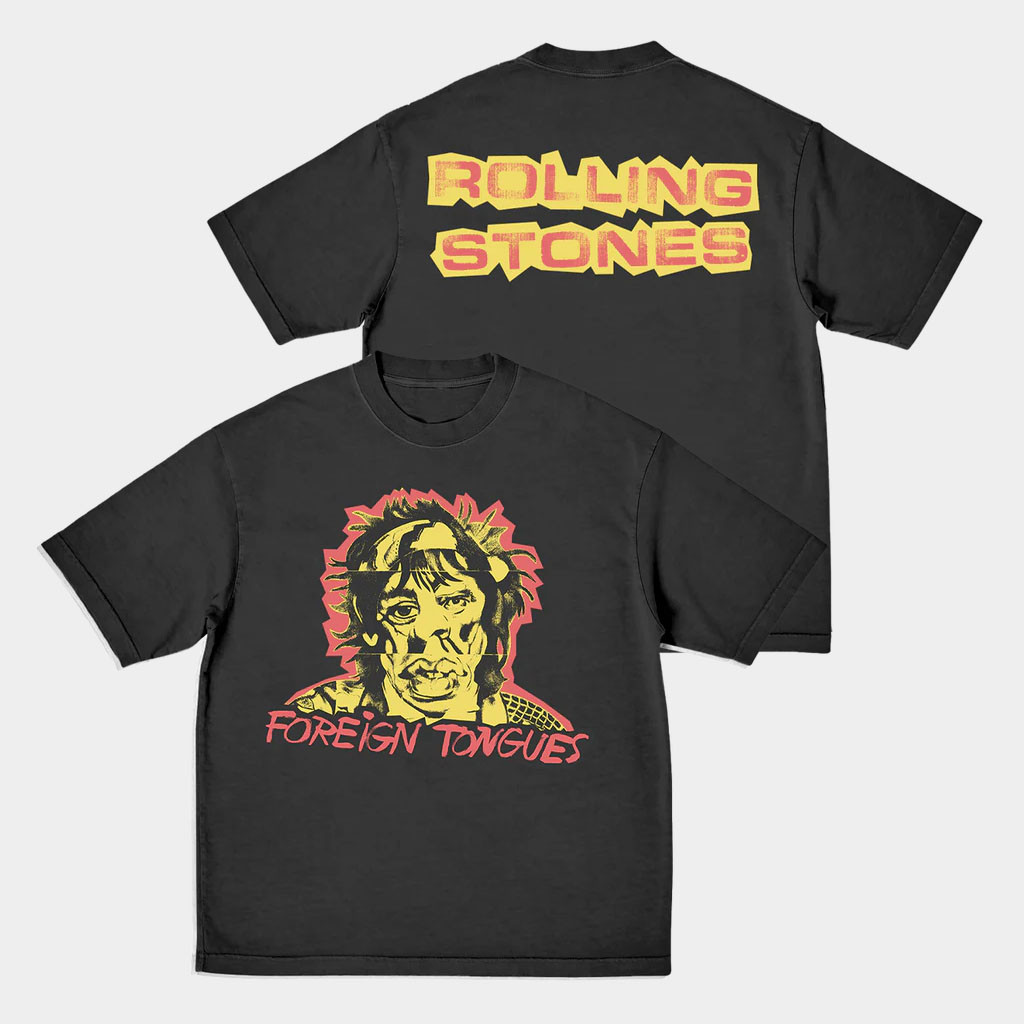 The Rolling Stones Merch 2026 Foreign Tongues T-Shirt Gifts For Rock Music Lovers