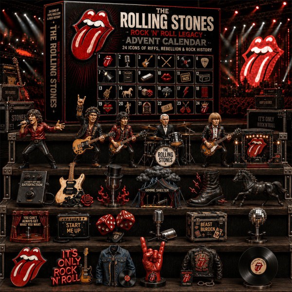 The Rolling Stones Rock N Roll Legacy Advent Calendar The Rolling Stones Merch 2026 Fan Gifts - Image 2