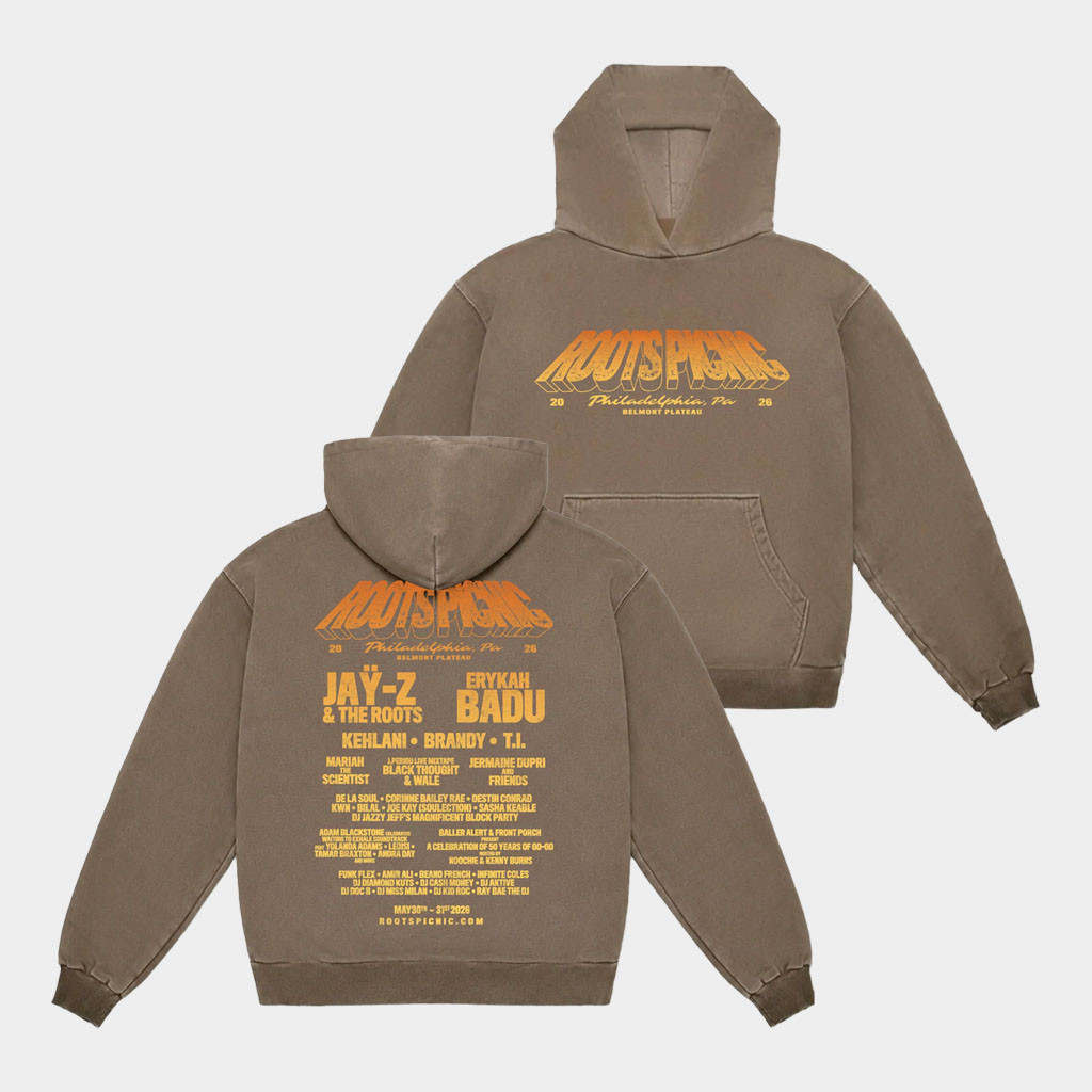 The Roots Picnic Merch 2026 Roots Picnic 26 AdMat Cub Lineup Hoodie Gifts For Music Lovers
