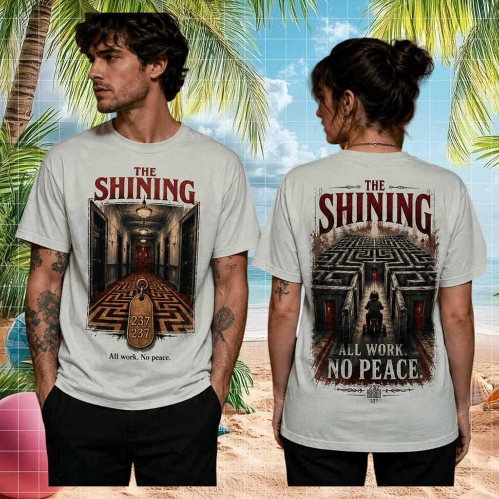 The Shining Stephen King Movie Retro T-Shirt The Shining Apparel Gift For Horror