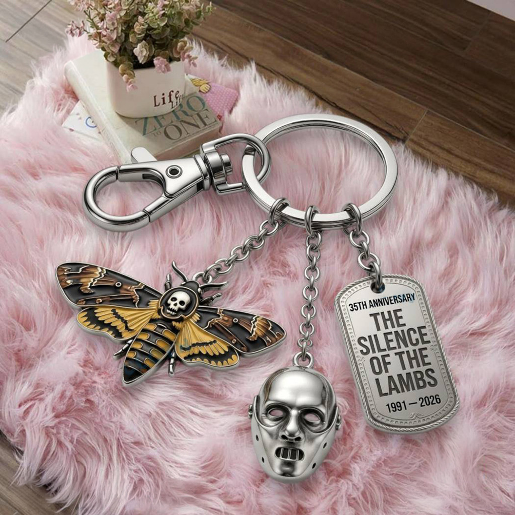 The Silence Of The Lambs 35th Anniversary 1991-2026 Keychain The Silence Of The Lambs Merch