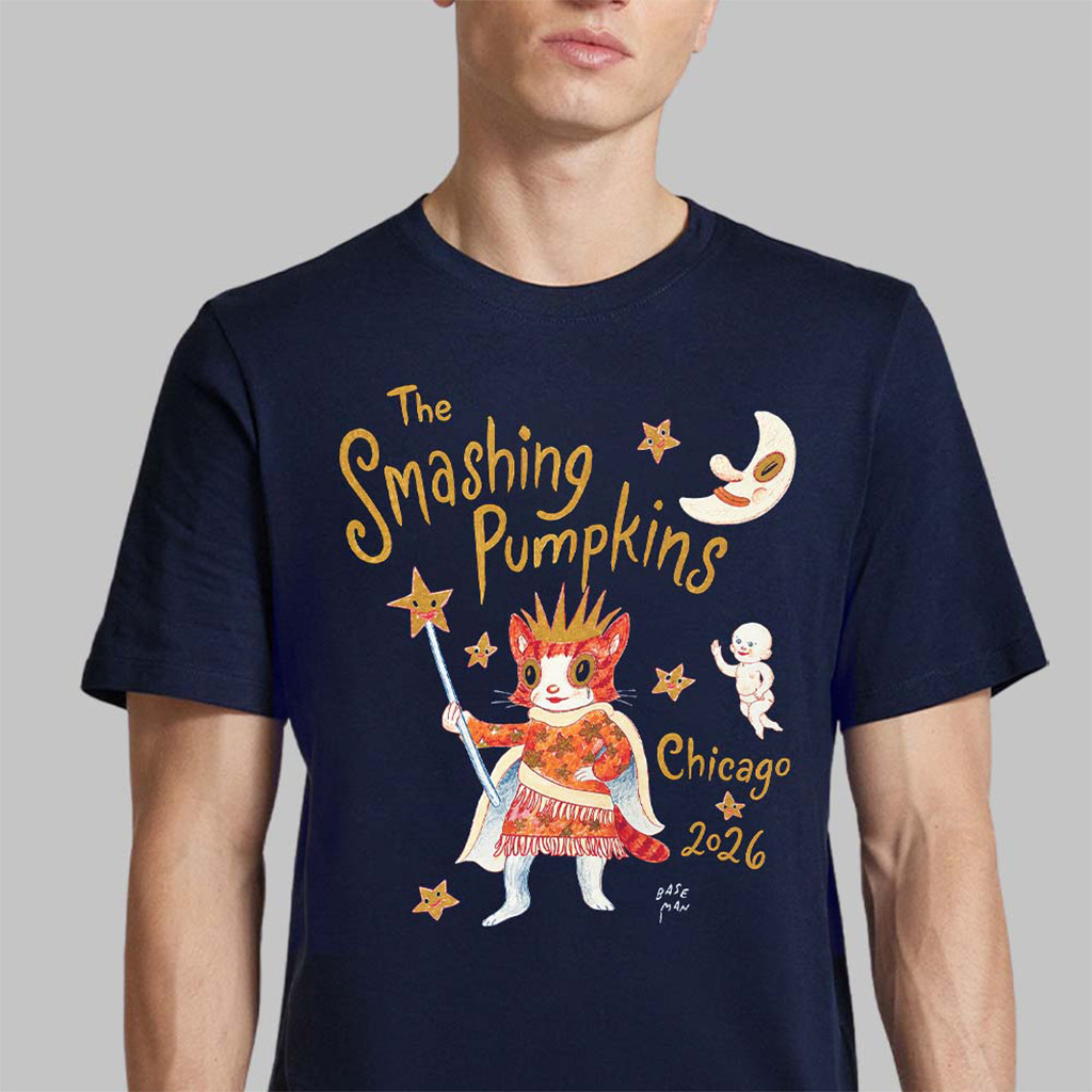 The Smashing Pumpkins Merch Chicago IL 2026 Baseman Shirt Gift Ideas For Rock Fans