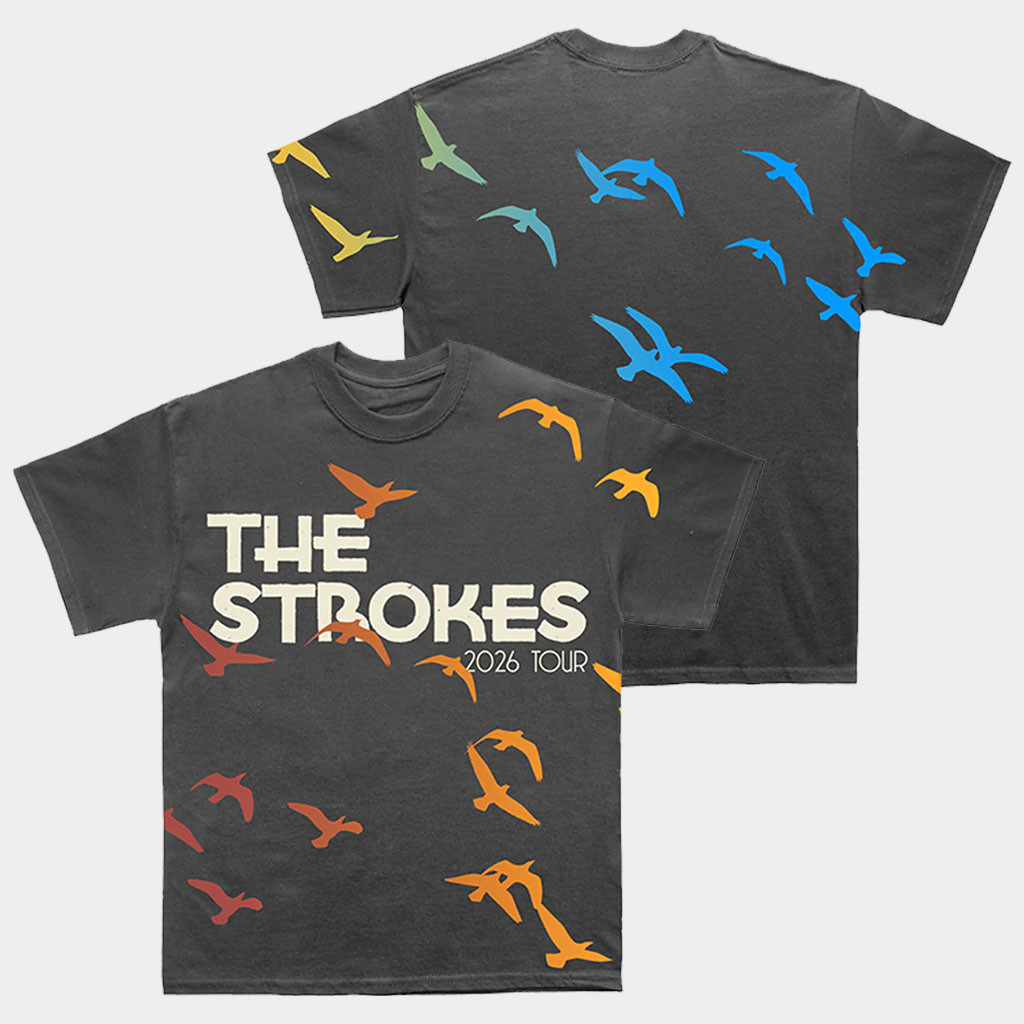 The Strokes Tour Merch The Strokes Birds 2026 Tour T-Shirt Gifts For A Rock Music Lover