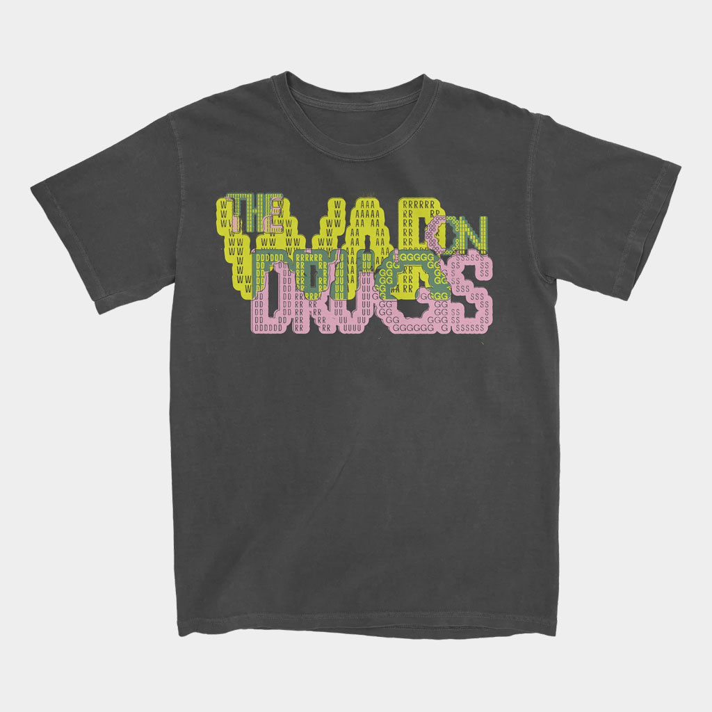 The War On Drugs Merch 2026 Letter T-Shirt Gift Ideas For Rock Lovers
