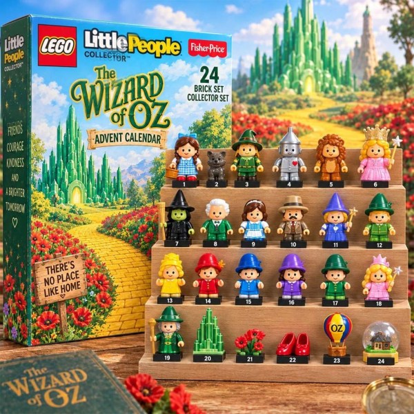 The Wizard of Oz Christmas Advent Calendar Xmas Tree Ornaments Wizard of Oz Merch Xmas Gifts - Image 2
