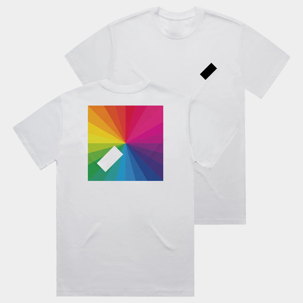 The XX Merch 2026 Jamie xx In Colour Anniversary T-Shirt White Gifts For Music Fans