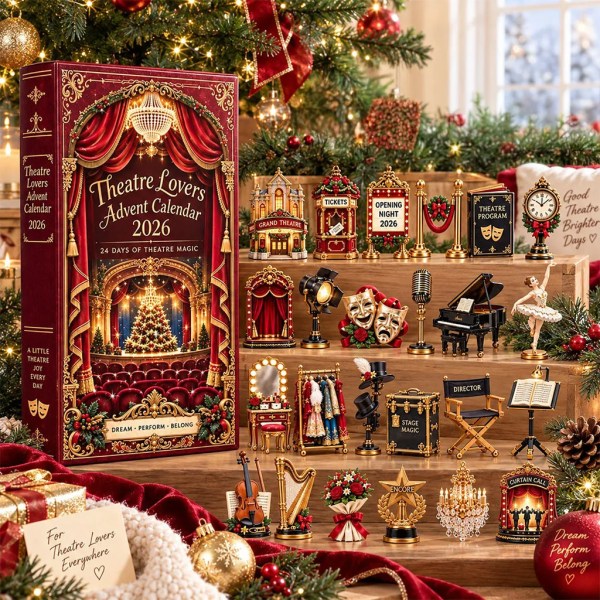 Theatre Phantom Of Opera Advent Calendar Christmas Ornaments 2026 Gift For Theatre Lovers - Image 2