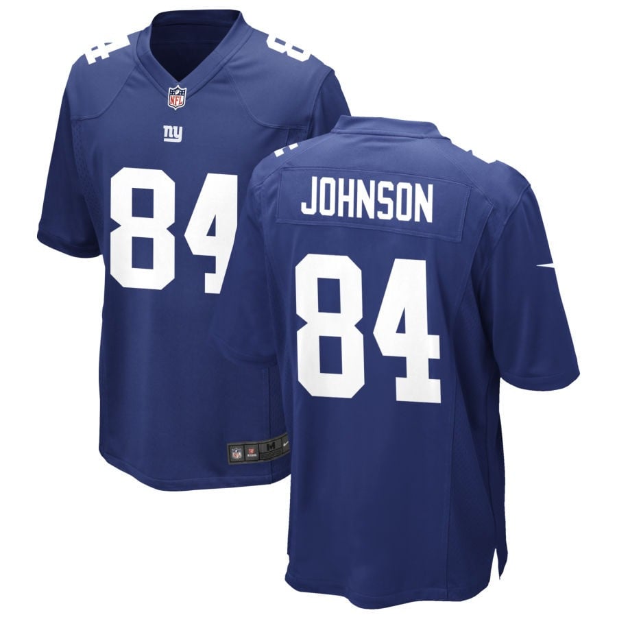 Theo Johnson New York Giants 2025 Game Jersey - Royal