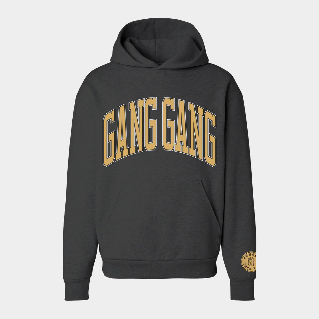 Theo Von Merch 2026 Gang Gang Black Collegiate Hoodie Theo Von Hoodie Gift For Fans