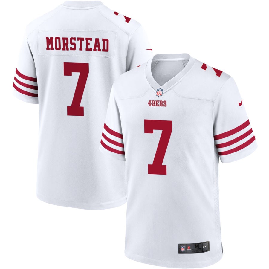 Thomas Morstead San Francisco 49ers 2025 Game Player Jersey - White